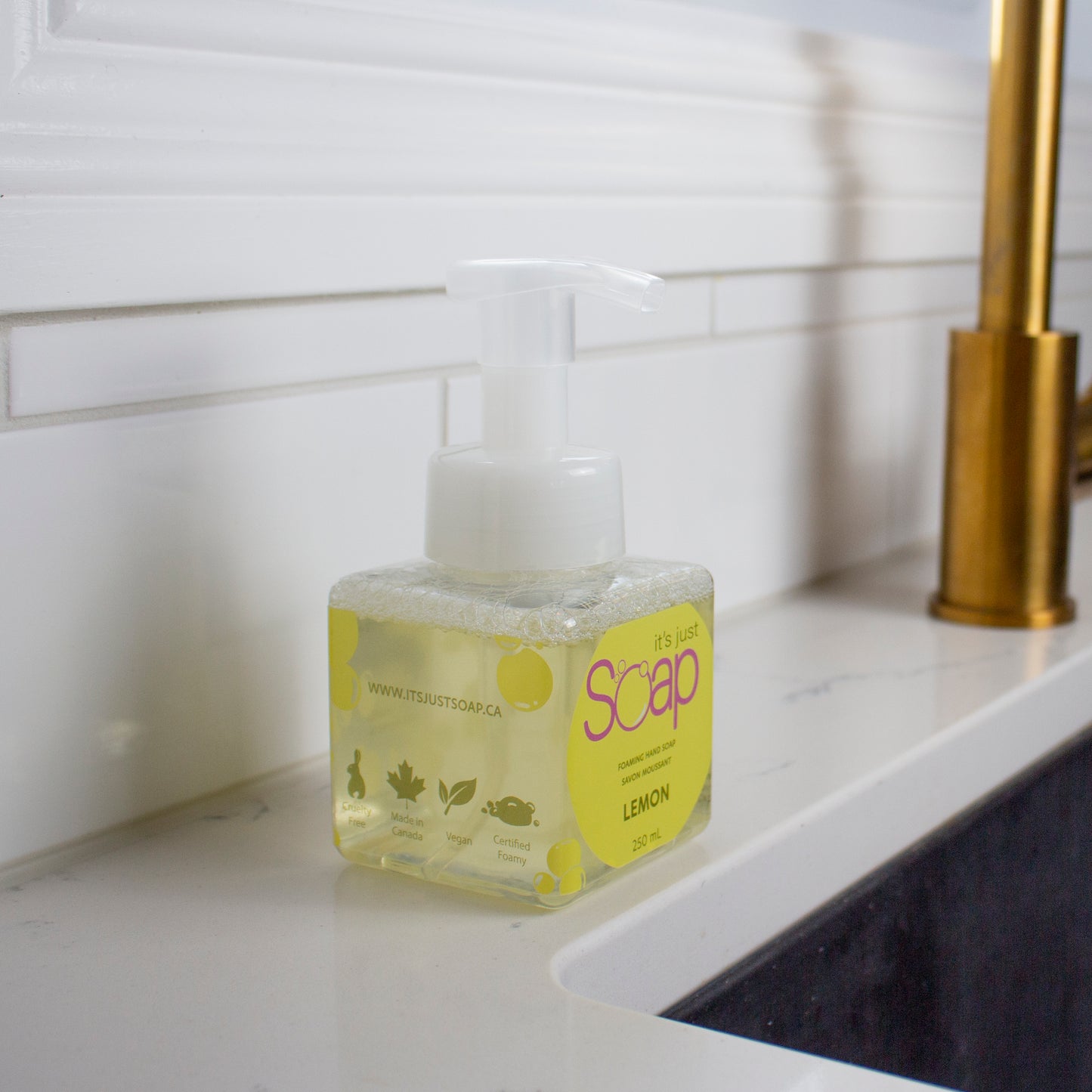 Lemon Natural Foaming Hand Soap