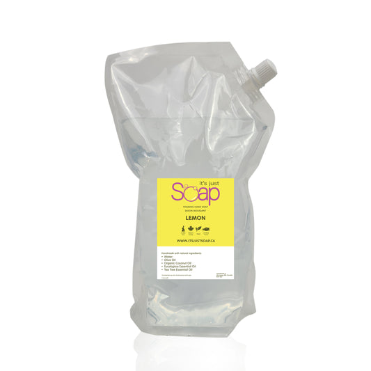 Lemon Natural Foaming Hand Soap Refill