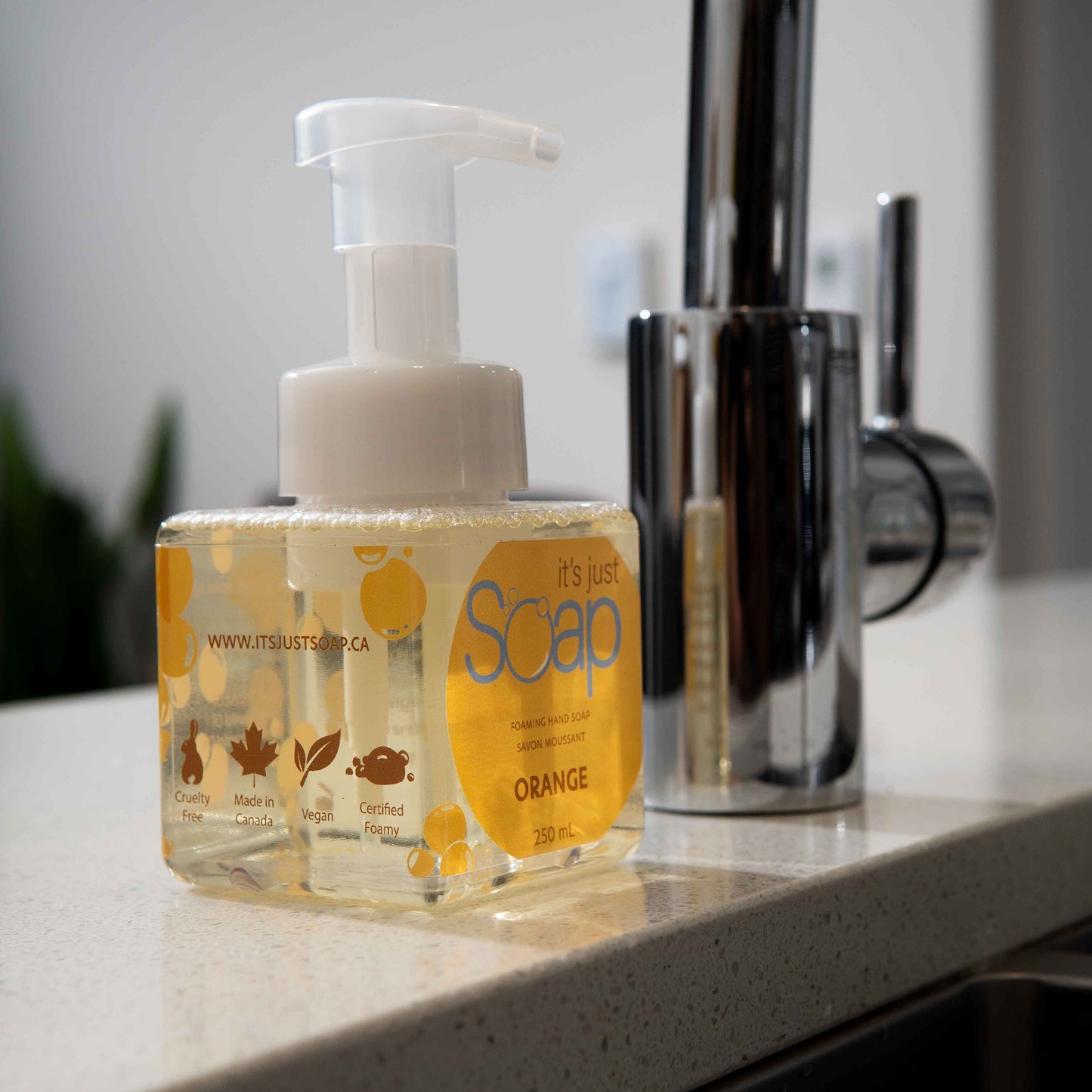 Orange Natural Foaming Hand Soap