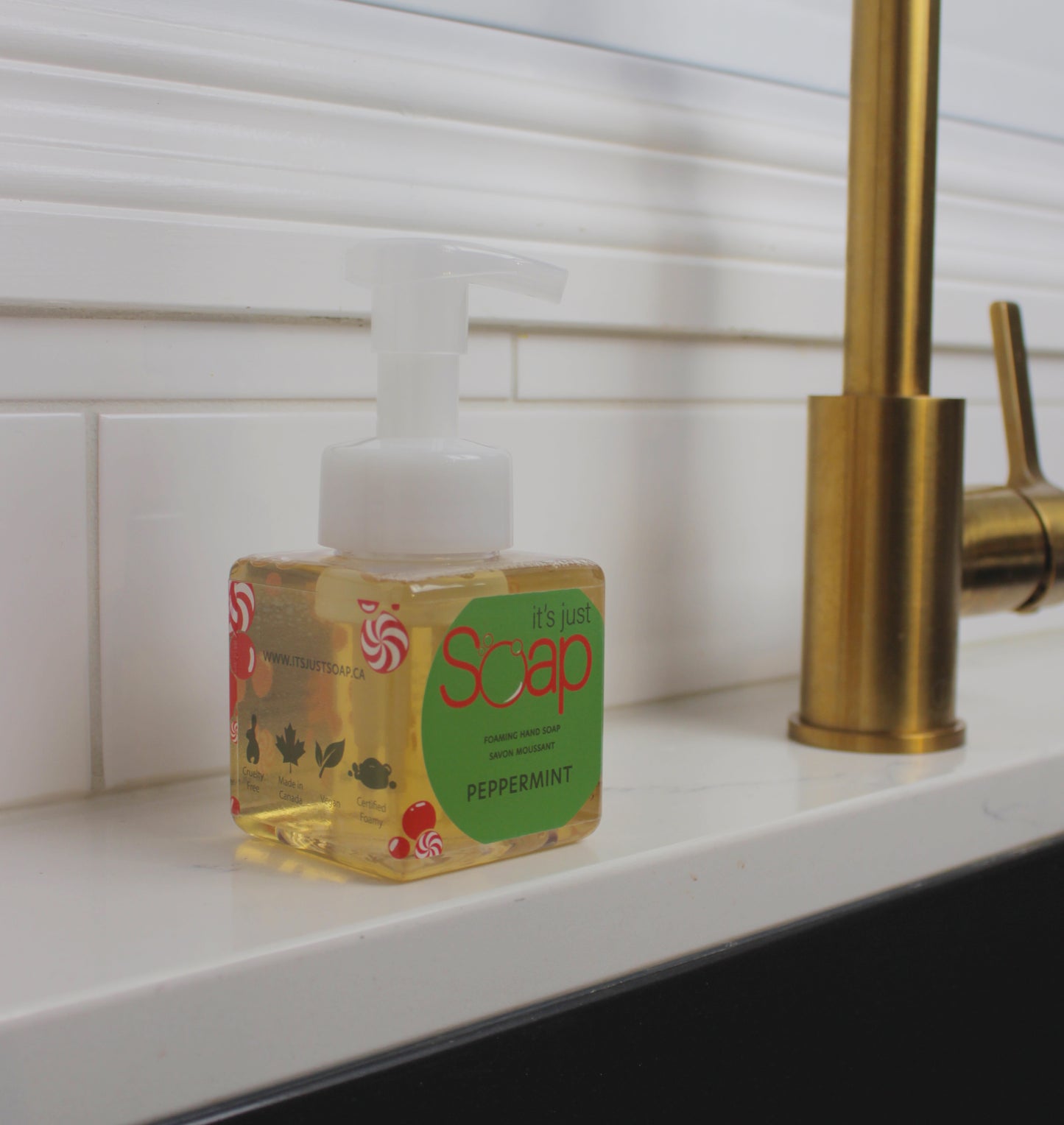 Peppermint Natural Foaming Hand Soap